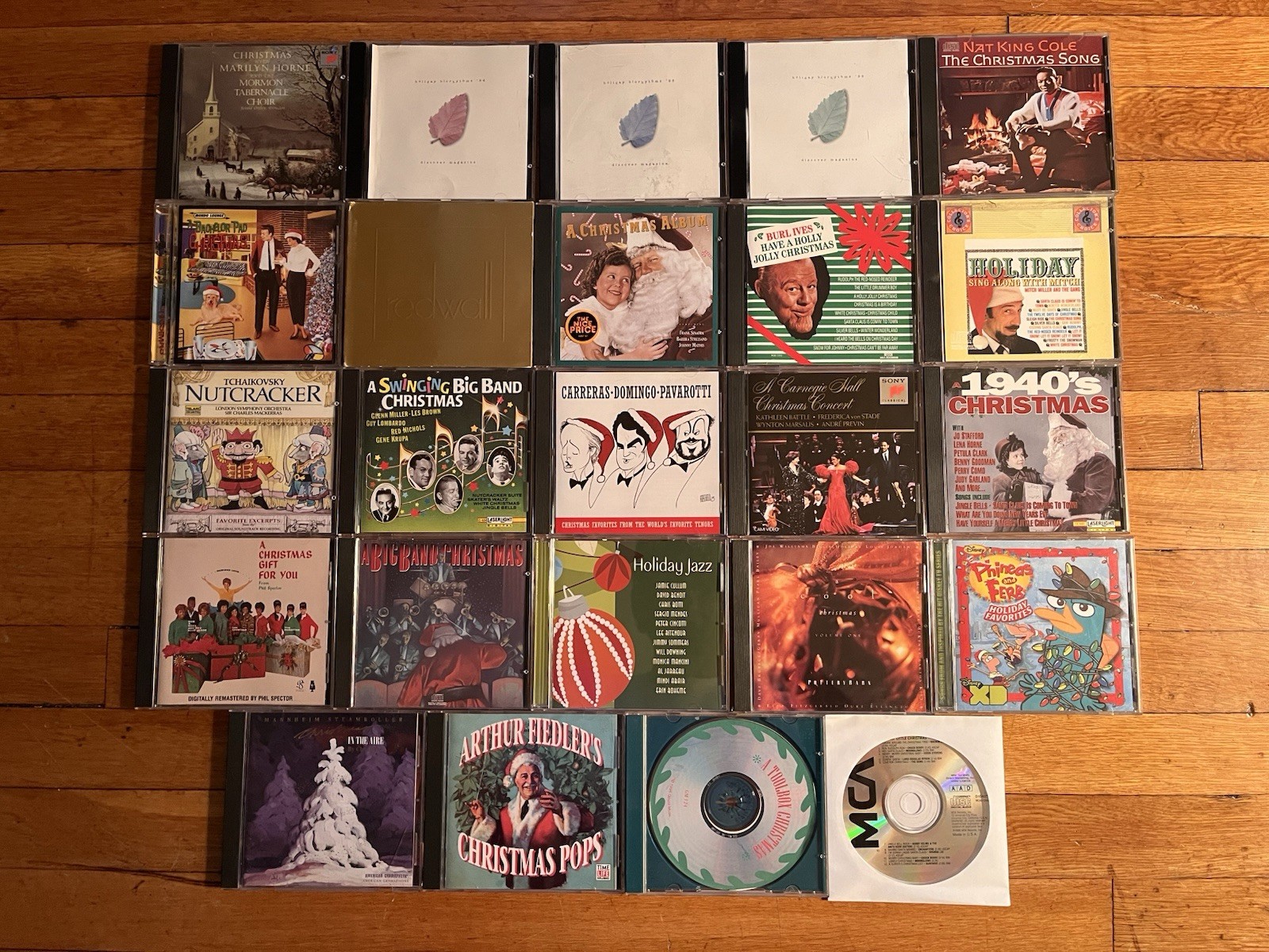 VINTAGE Christmas Music CD Lot
