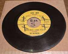The Baltineers: Moments Like This/New Love - G+ | 1956 Classic R&B 45rpm picture