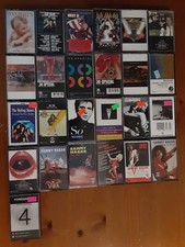 HUGE Lot of 25 Vintage, 1980s Hard Rock Arena Rock Cassette Tapes, plus case picture