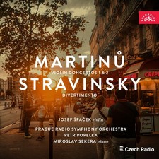 Bohuslav Martin Martinu: Violin Concertos 1 & 2/Stravinsky: Div (CD) (UK IMPORT) picture