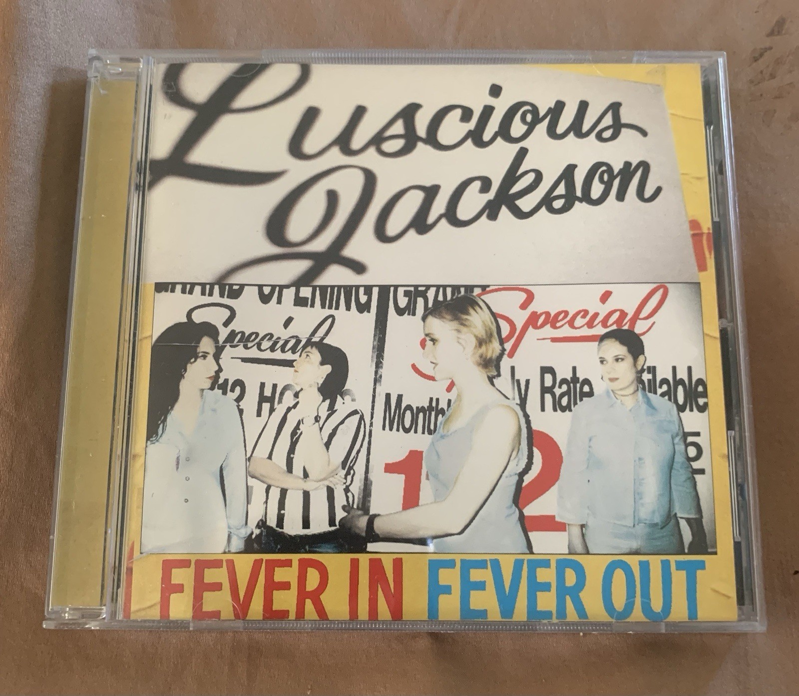 Fever in Fever Out [Japan Bonus Tracks] by Luscious Jackson Nov-1996 UNSEALED