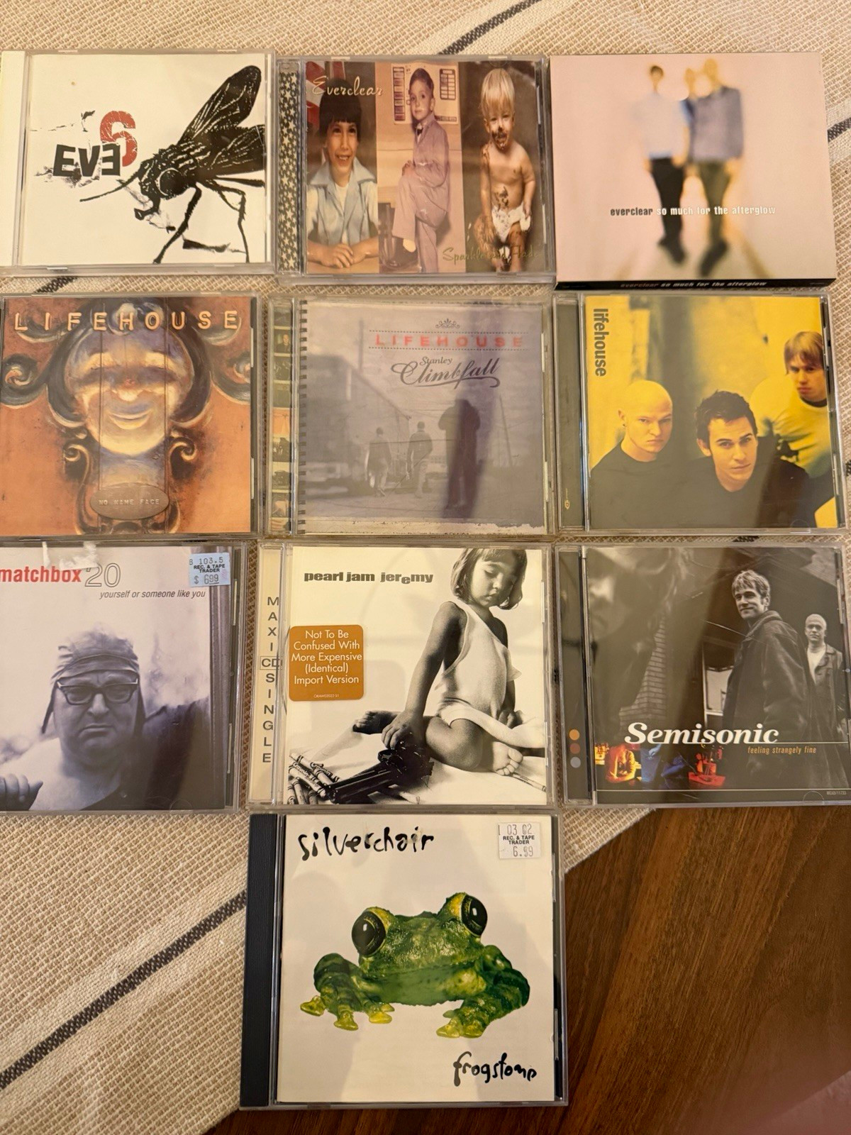 Classic Alternative rock lot of 10