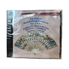 Philips Bach Brandenburg Concertos 3/4/5 Marriner Academy CD 1992 Remastered picture