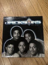 The Jacksons Triumph Vinyl Record Album Pop Music Vintage  80s picture