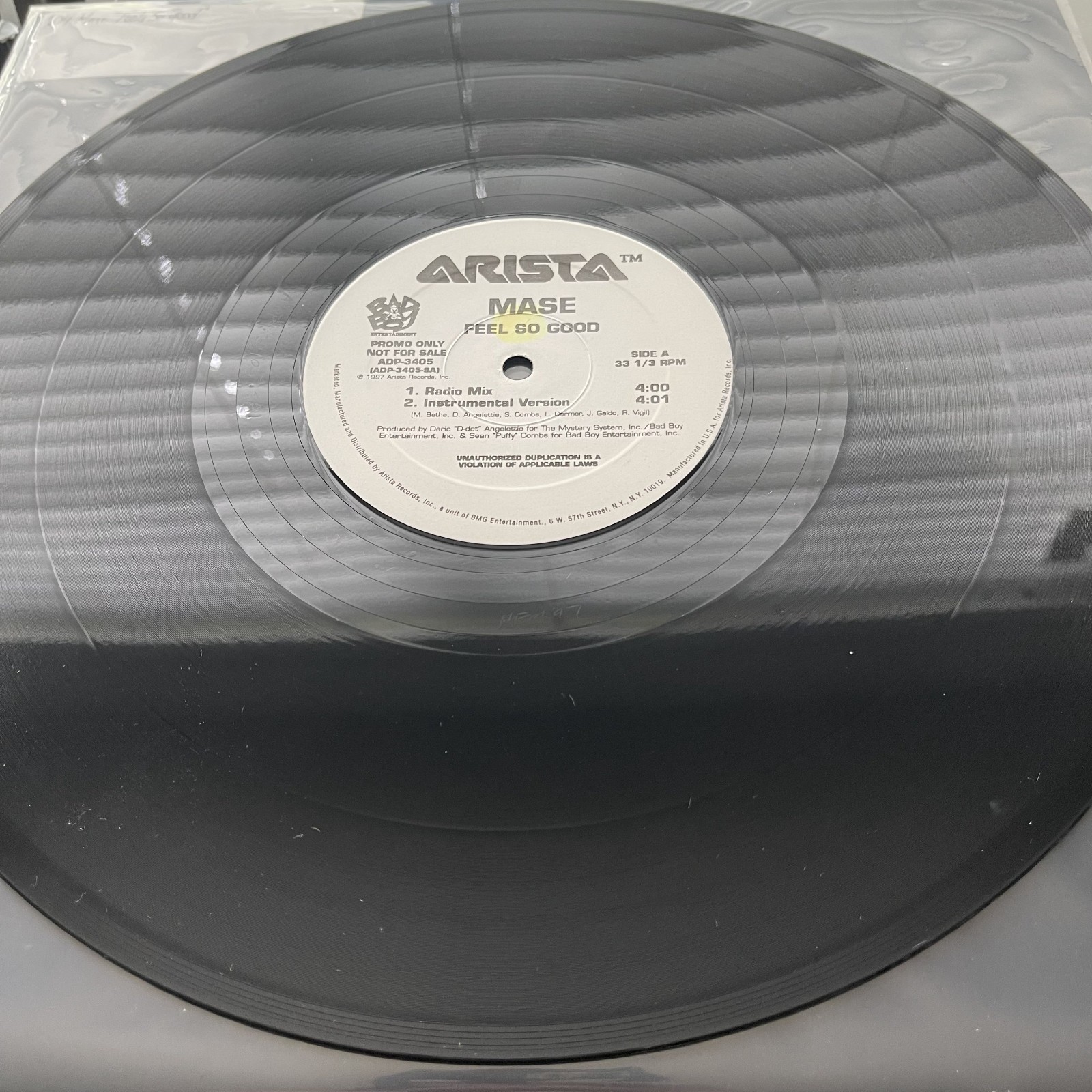 Mase – Feel So Good OG 1997 Press 12