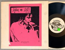 Adam and The Ants Extremely rare Live album Lp early ‘80s new wave punk rock picture