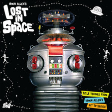 LOST IN SPACE Title Themes BLACK & WHITE VINYL LP - Sealed Cathode Edition -OOP picture
