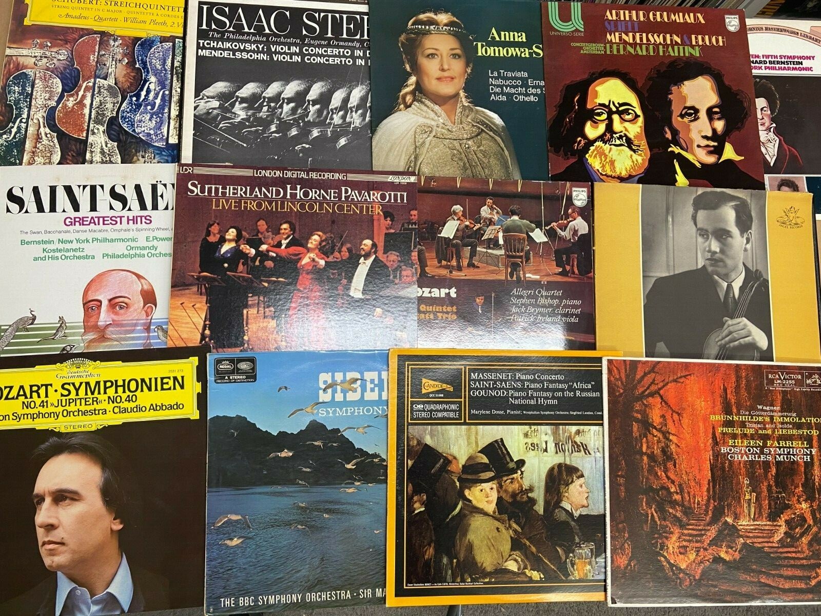LOT of 56 Classical NM Records Orchestra Symphony Opera Piano String lp Vinyl NM