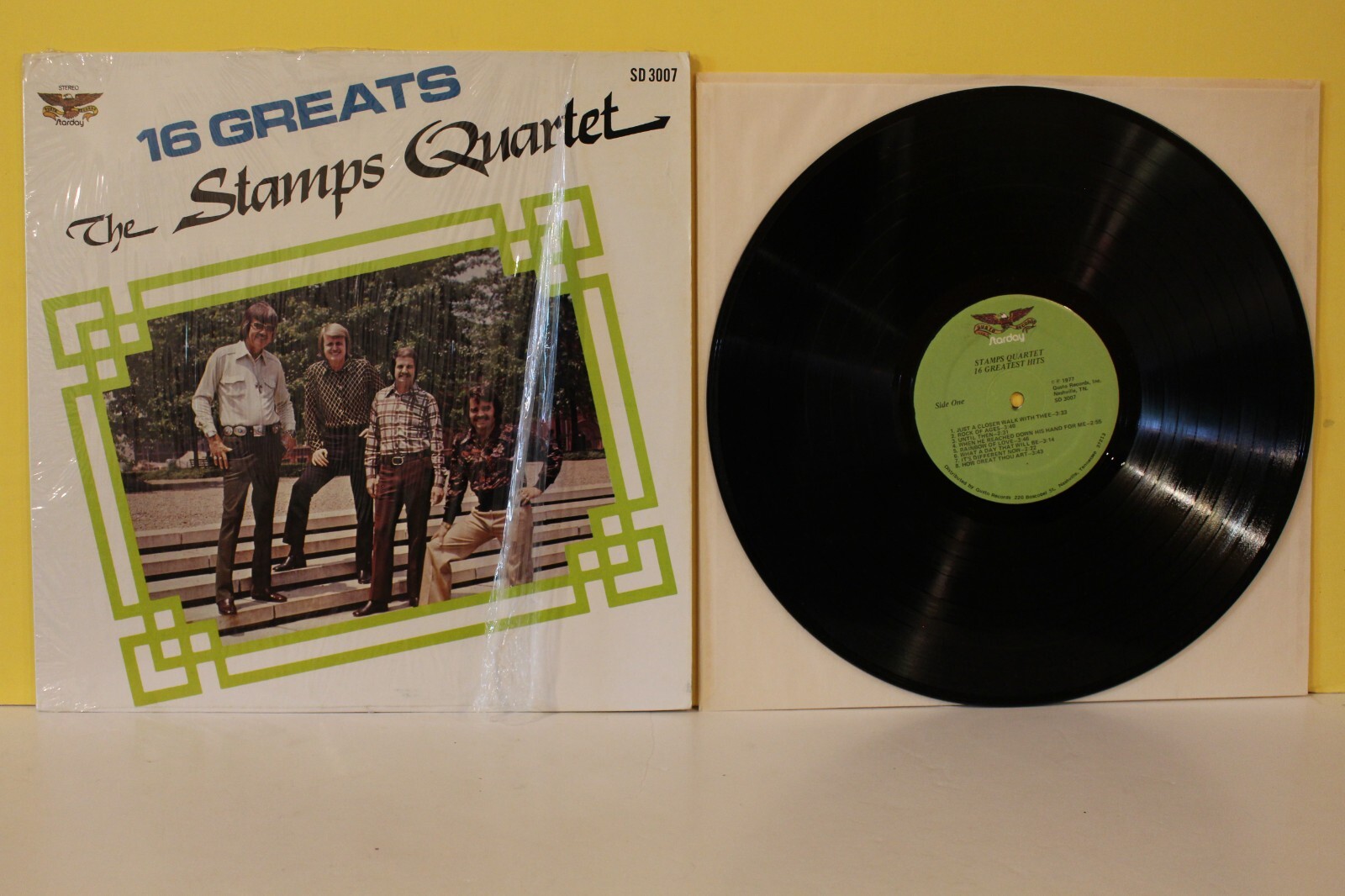 The Stamps Quartet - 16 Greatest Hits - Starday Records LP