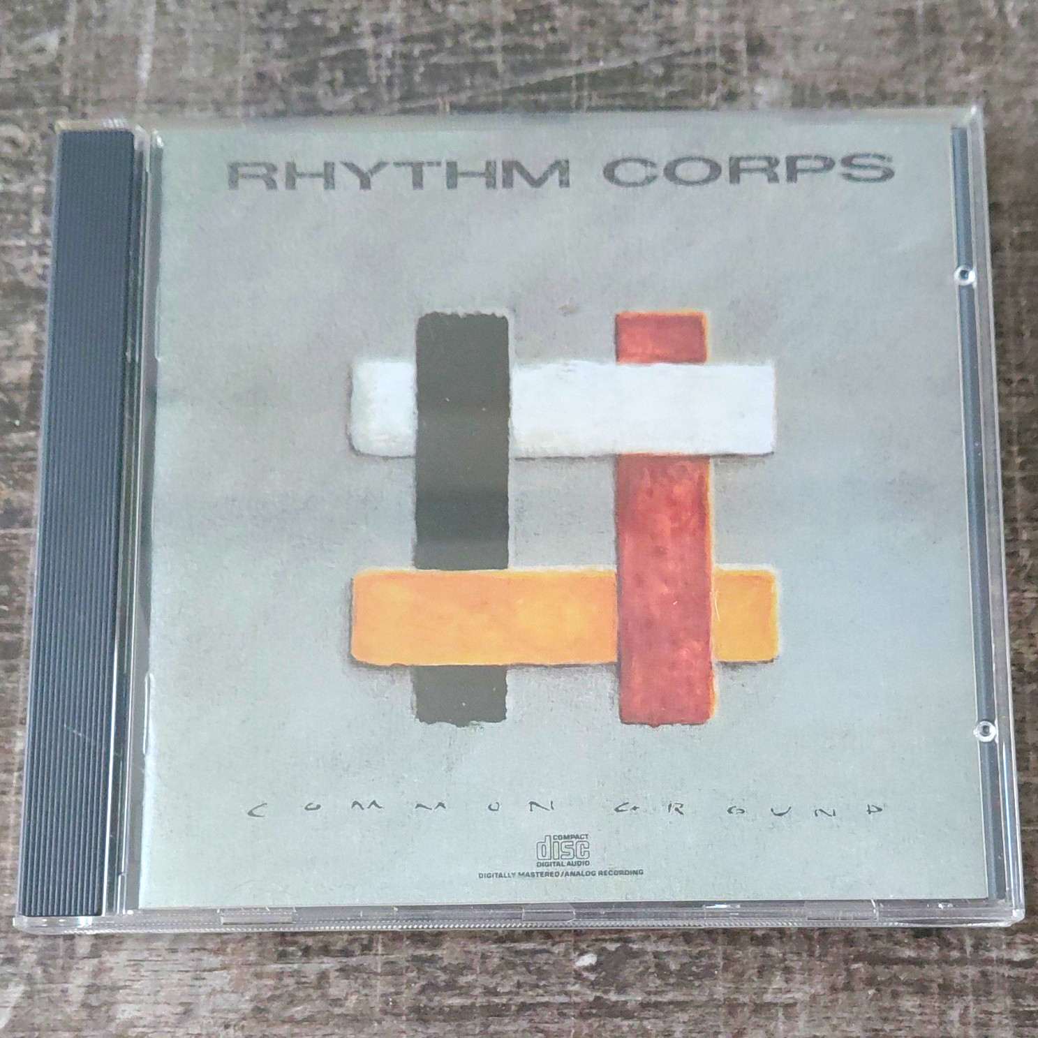 Rhythm Corps Common Ground CD Album 1988 Rock Pasha ZK 44159