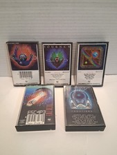JOURNEY Cassette Tape Lot of 5 , Evolution, Frontiers, Departure, Escape, Infini picture