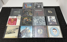 Empty CD Jewel Cases Lot of 14 w/ Artwork Inserts No Discs Rock Pop Rap Mixed picture