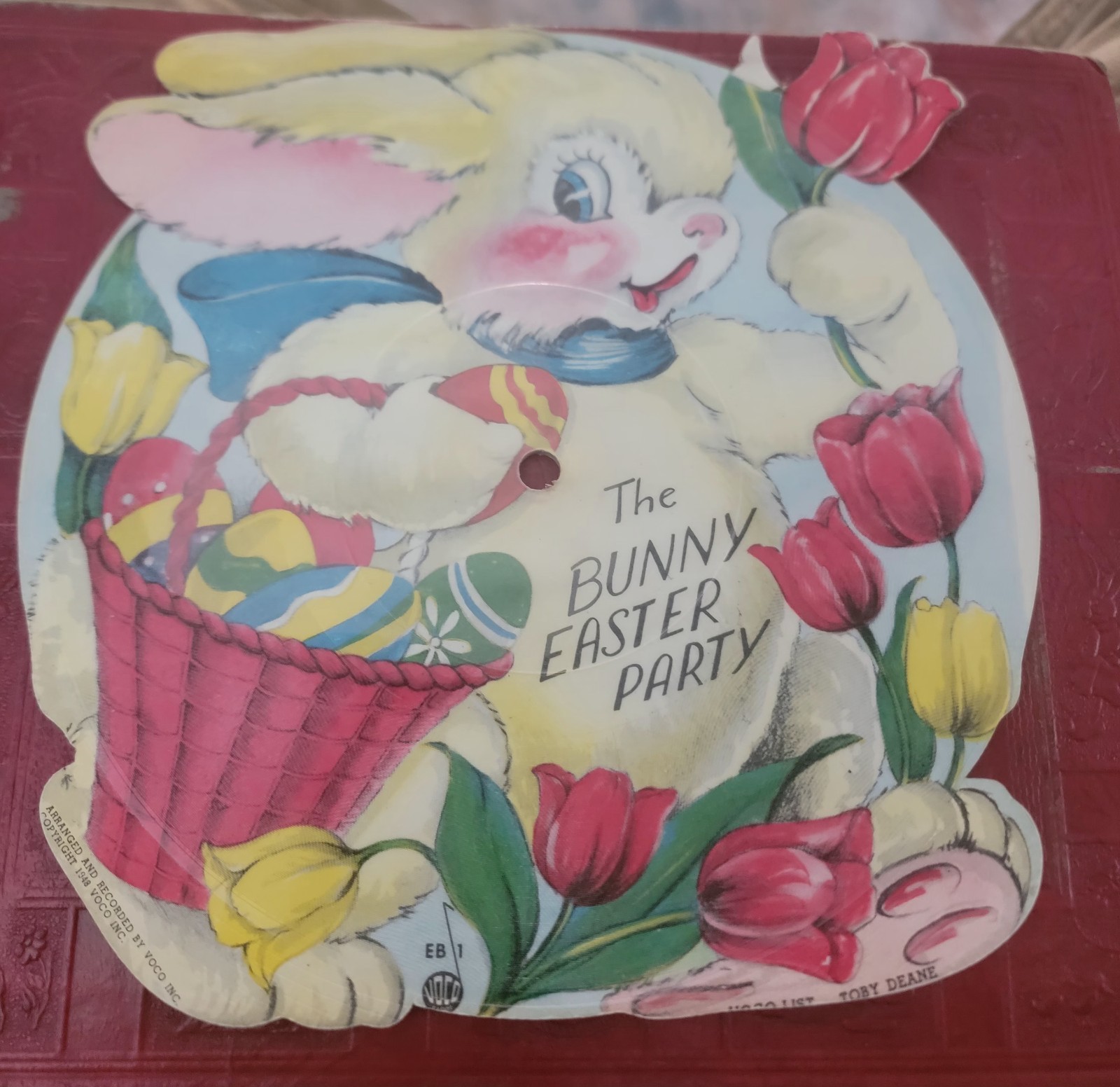 Vintage Voco 1948 The Bunny Easter Party Record