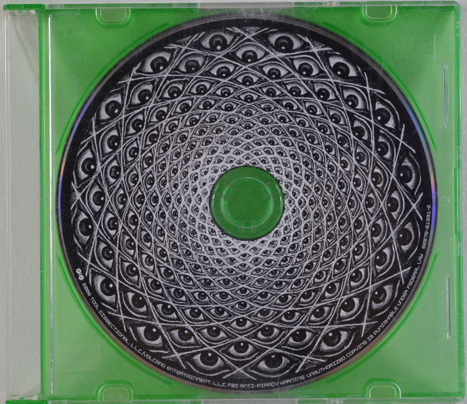 Tool 10,000 Days CD Disc Only 2006 Rare Original Sonopress Release Alex Grey