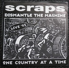 SCRAPS / ATTENTAT SONORE Dismantle The Machine FRANCE Limoges PUNK Lille LIVE 95 picture