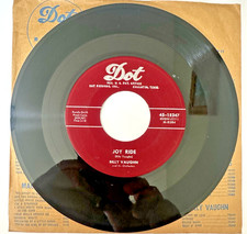Billy Vaughn: Melody Of Love / Joy Ride / 45 Rpm 1954 Excellent Vinyl Record 7