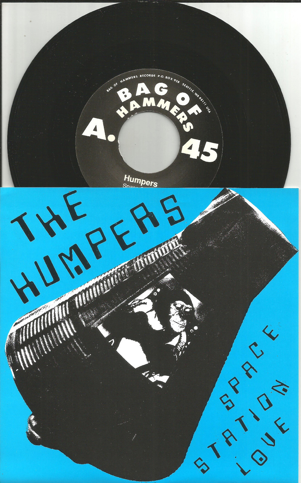 Suicide Kings THE HUMPERS Space Station Love 2 UNRELASED 7 INCH Vinyl 1993 MINT