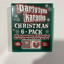 Party Tyme Karaoke: Christmas 6 Pack MISSING DISC ONE picture