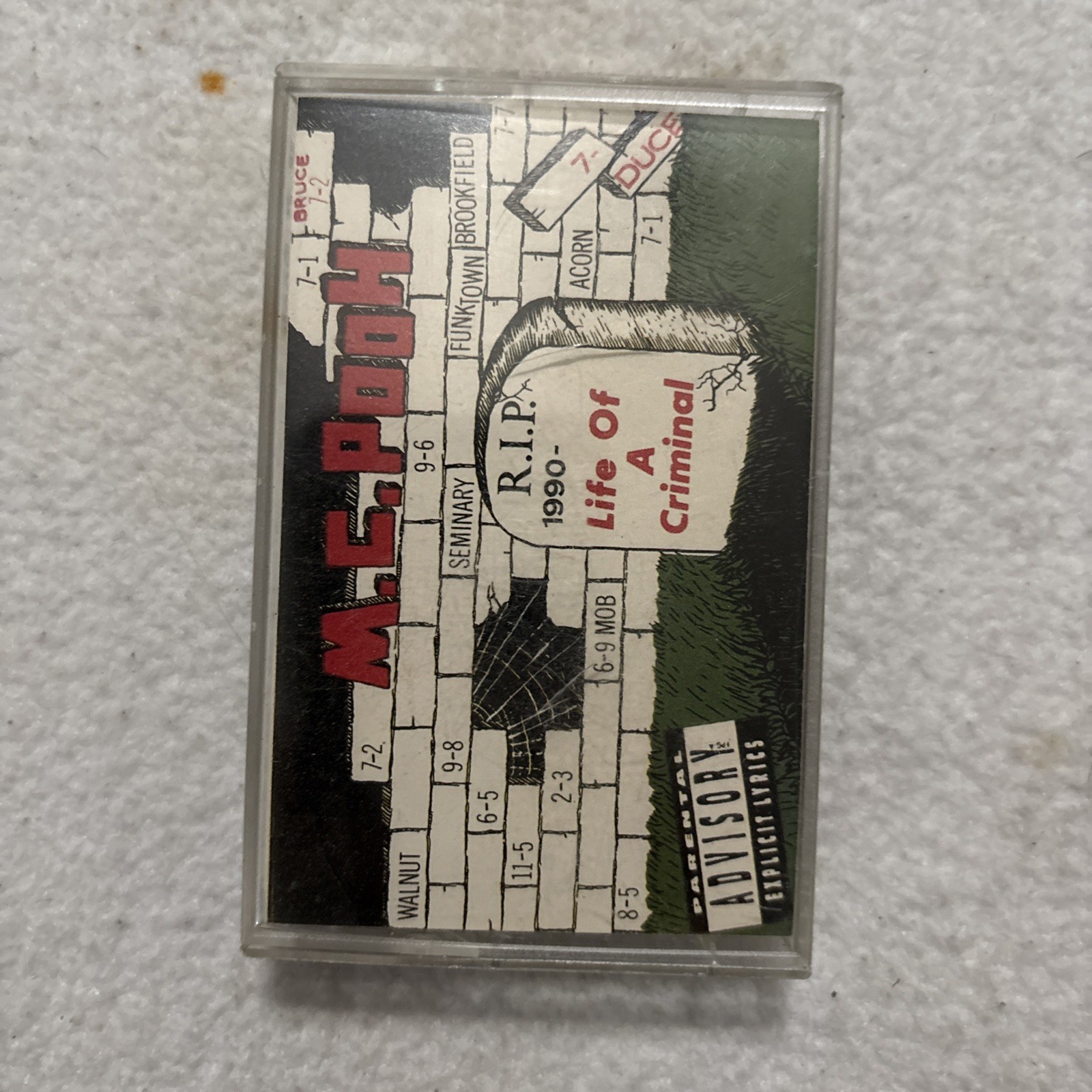 Life Of A Criminal by MC Pooh (Cassette, FBI)