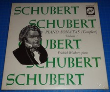 Friedrich Wuehrer SCHUBERT Piano Sonatas Vol.1 - Vox Box VBX 9 SEALED picture
