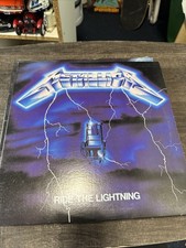 METALLICA RIDE THE LIGHTNING 1984. ORIGINAL VINYL NEAR MINT VERY NICE picture