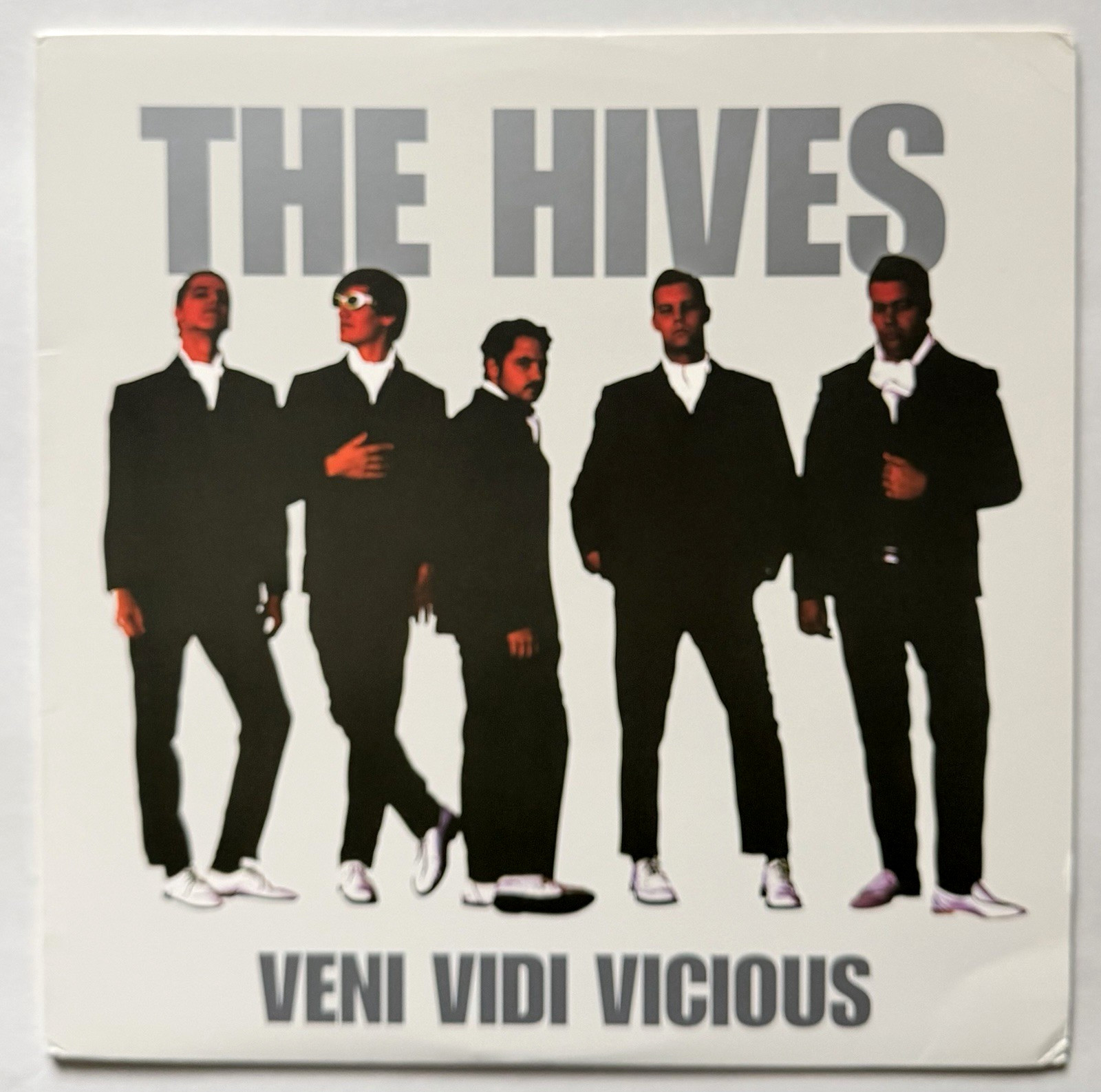THE HIVES - Veni Vidi Vicious LP Vinyl 2002 Reissue Cover VG Record EX