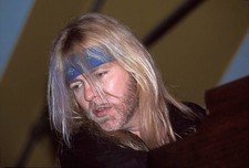 Musician singer Gregg Allman is shown performing at a concert appe- Old Photo 3 picture