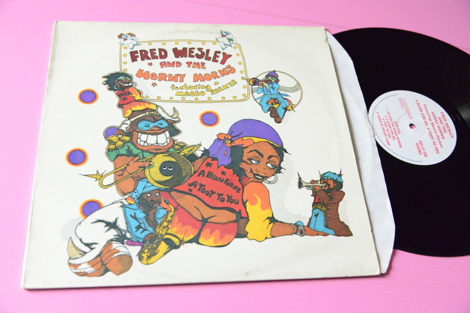 FRED WESLEY LP A Blow For Me Original UK 1994 EX+ 33 RPM 12in