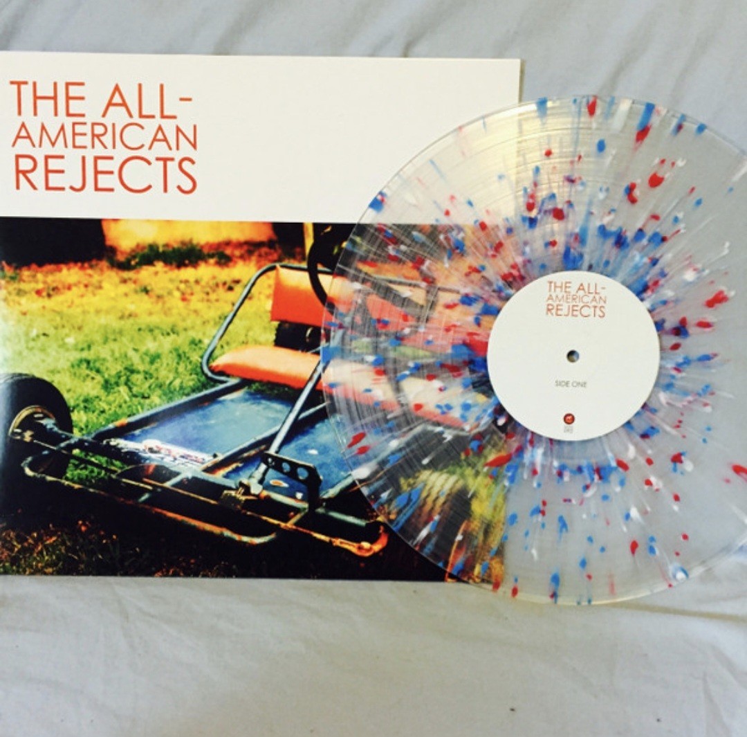 The All-American Rejects, Debut, Limited Edition Clear Splatter Vinyl LP ,SEALED