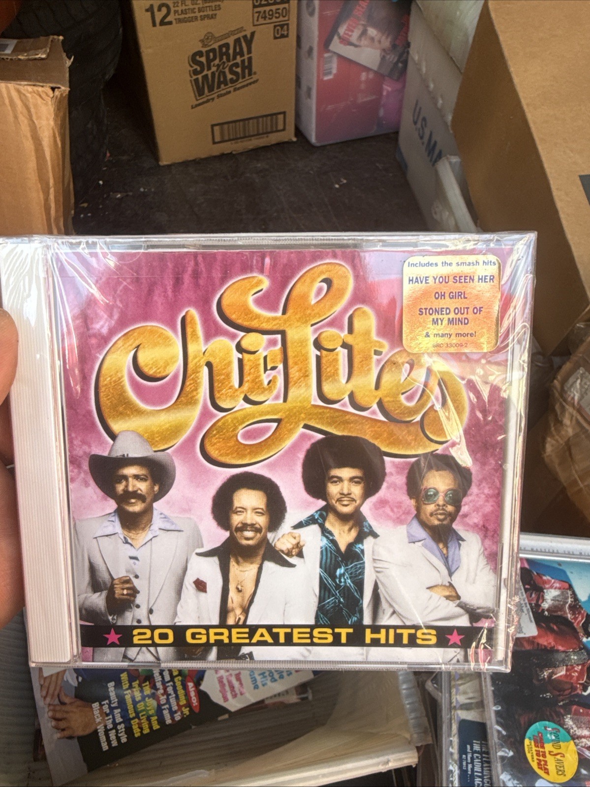 THE CHI-LITES 20 GREATEST HITS NEW CD