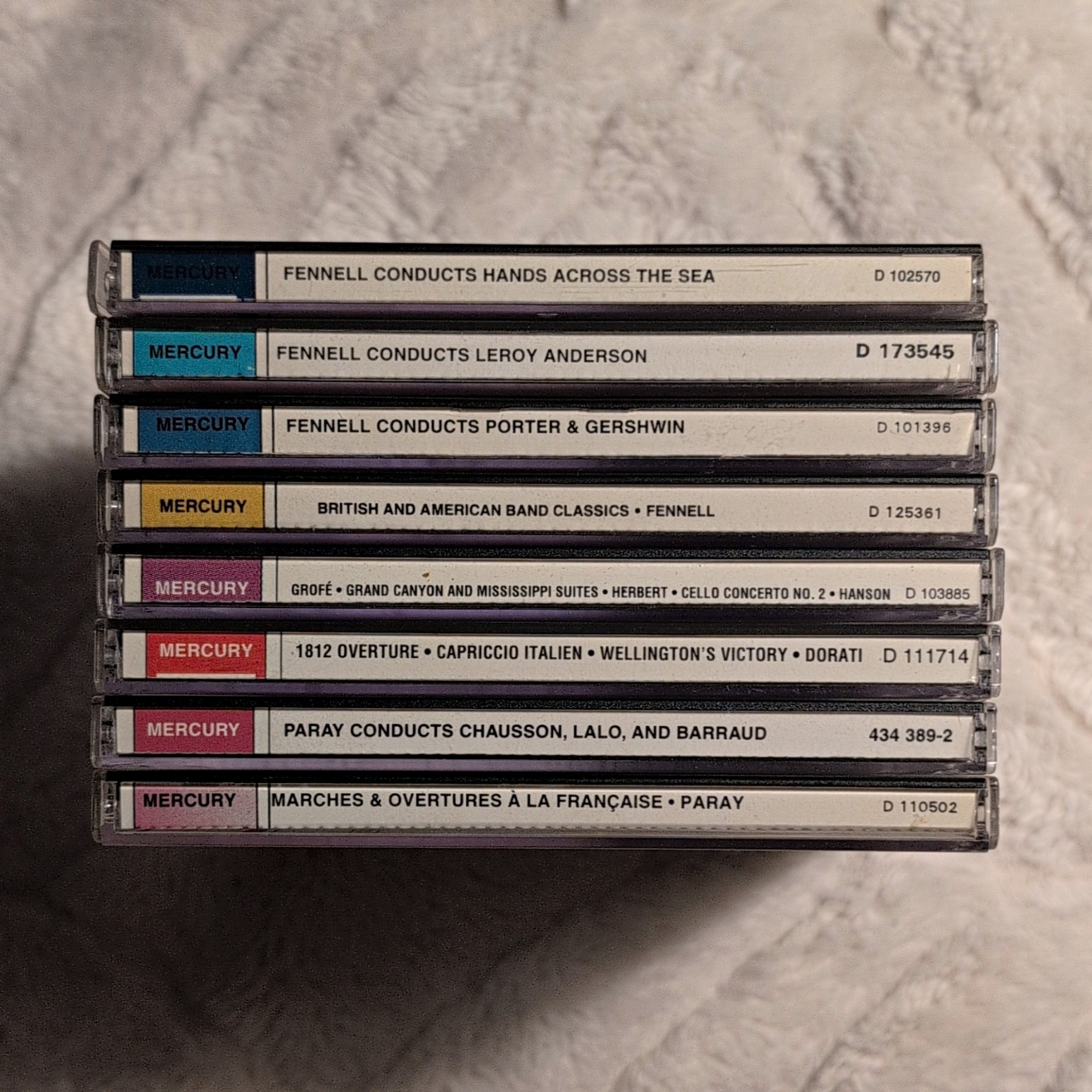 Mercury Living Presence Classical CD Lot of 8 Fennell Dorati Paray DSO EWE