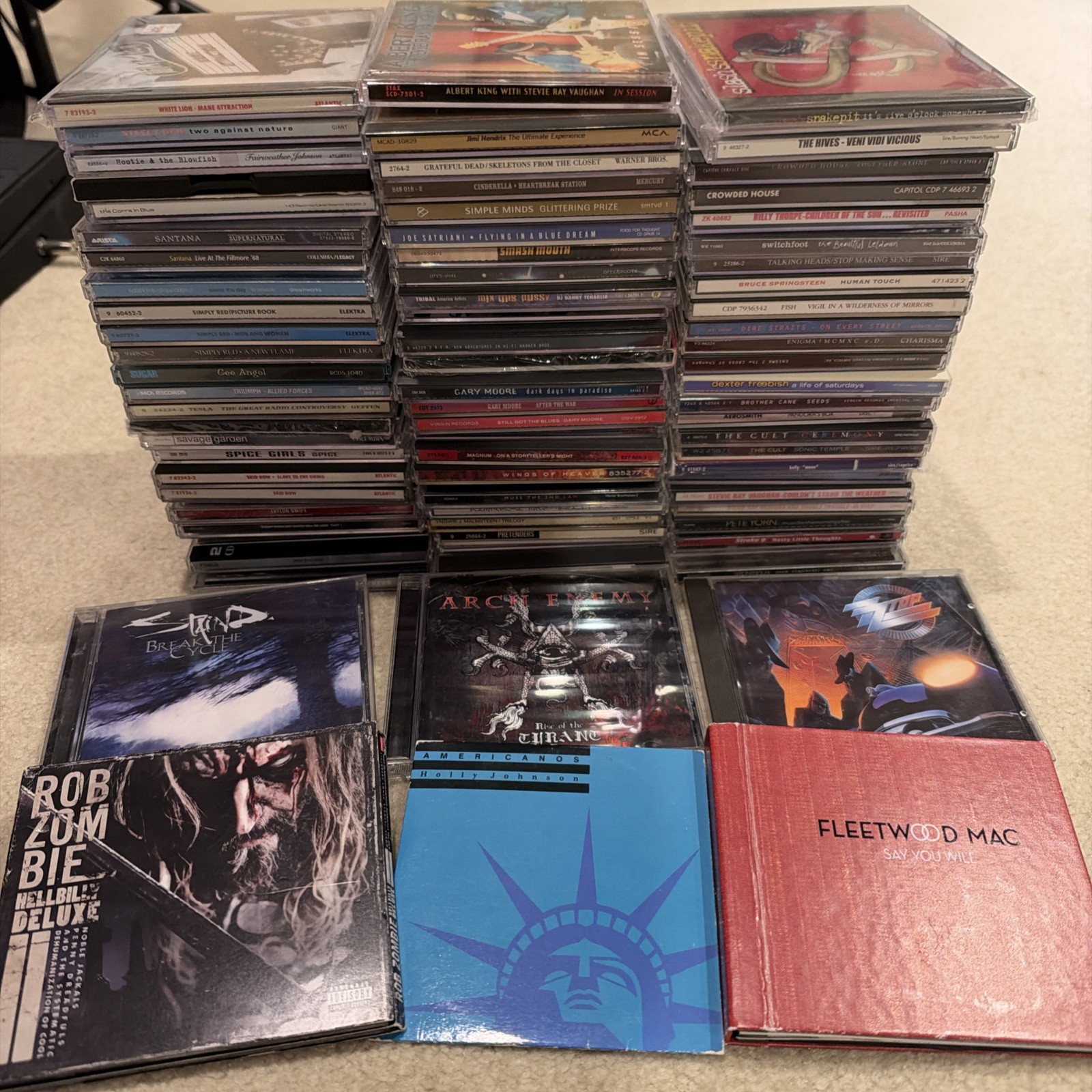 Large CD lot over 70 titles various genres - Metal, Rock, Pop, etc.