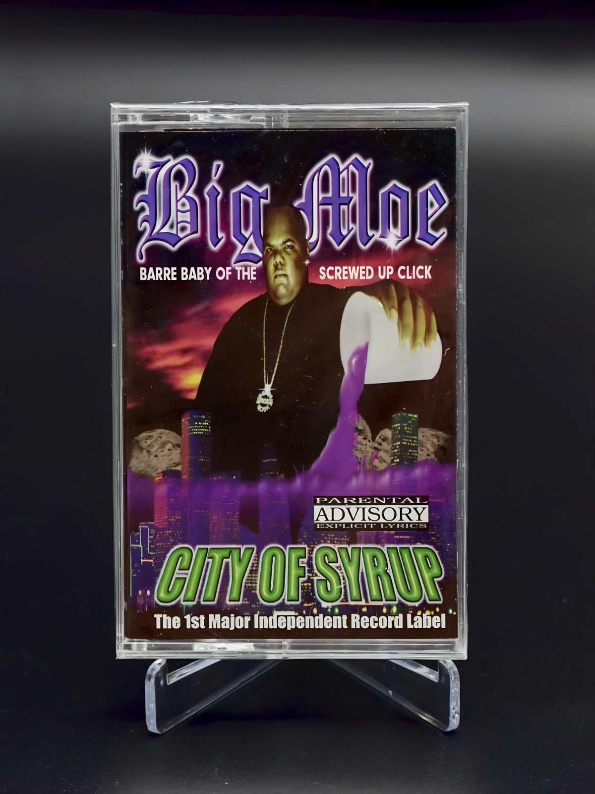 SEALED, Big Moe – City Of Syrup WKS4441, 1st edition, audio cassette, US, 2000