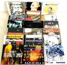 RADIOHEAD CD Creep iItchIn RainbPablo Honey Com Lag the Bends set of 18CDs picture
