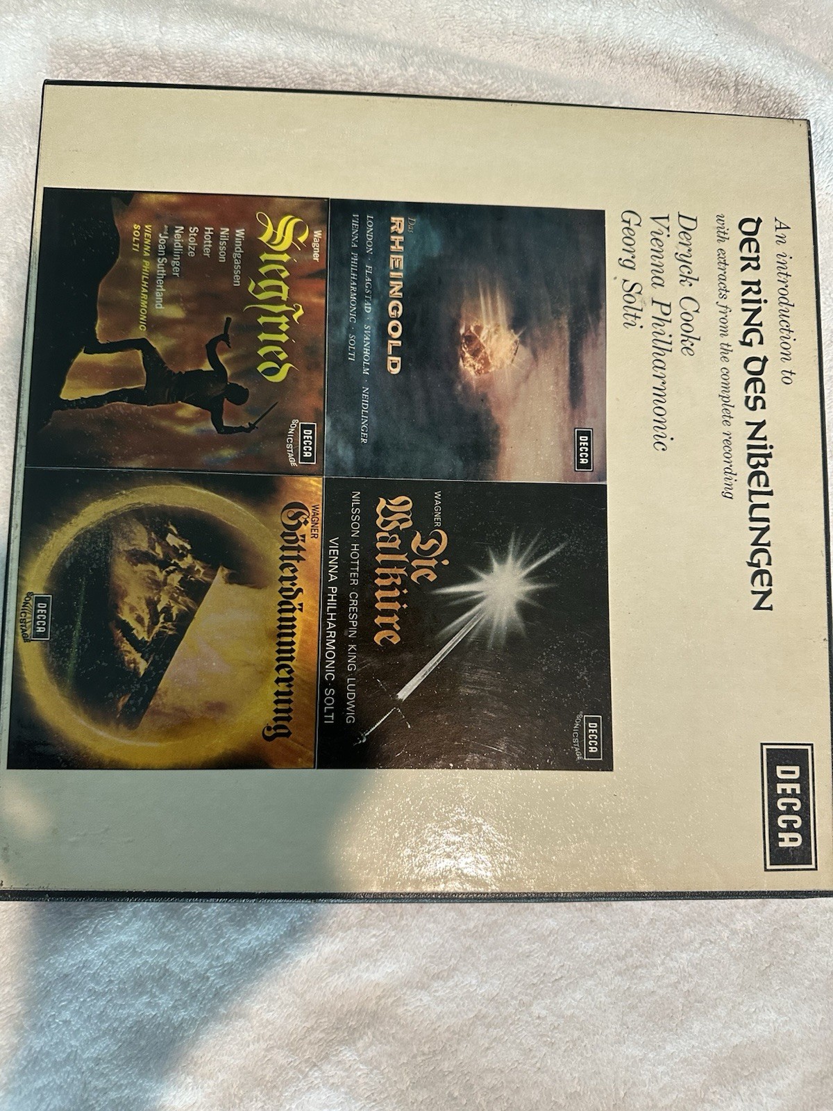 An Introduction to Der Ring des Nibelungen Richard Wagner by Vienna Philharmonic