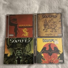 Soulfly Sepultura Max Cavalera Primitive Thrash Metal Cd Lot NuMetal picture