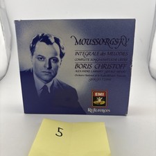 Mussorgsky: Complete Songs; Bo by Christoff, Boris (CD, 2010) picture
