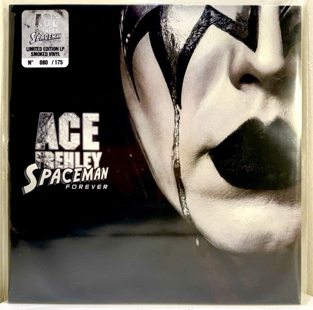 Ace Frehley SPACEMAN FOREVER Smoked Vinyl LP Rare: 80 of 175 KISS Live Japan HTF