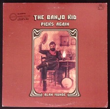 ALAN MUNDE THE BANJO KID PICKS AGAIN RIDGE RUNNER RECORDS VINYL LP 121-80W picture