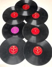 Vintage Record Lot of 7 Gene Autry Columbia Country Western Vinyl Records Lot picture