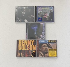 Jazz CD Lot (5 Discs) - Miles Davis Kind of Blue, Coltrane, Mingus, Golson EX  picture