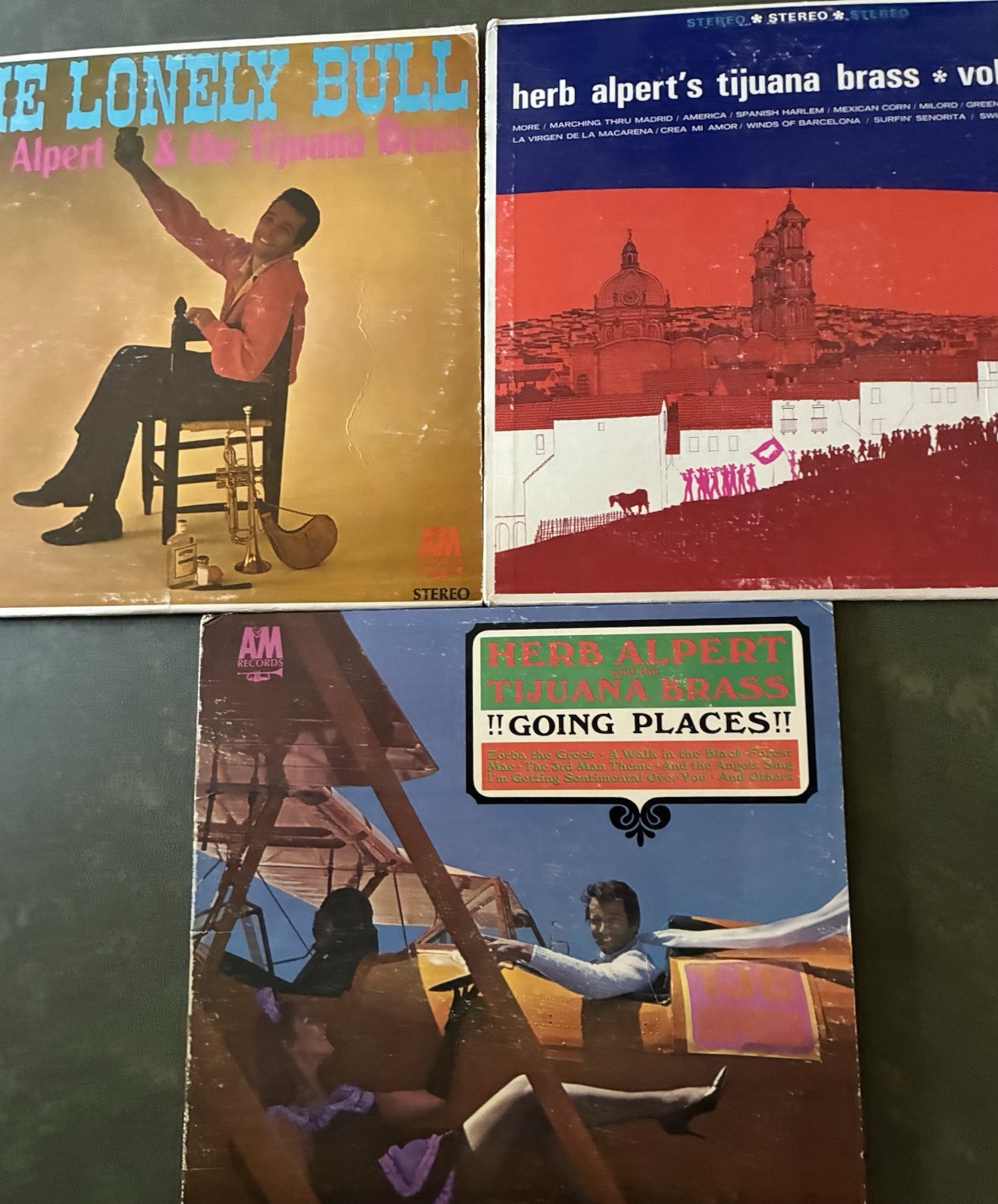 Herb Albert And The Tijuana Brass Albums Good Condition All 1st press Lot Of 3