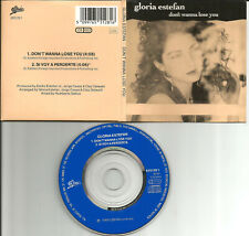 GLORIA ESTEFAN Don’t Wanna Lose You w/SPANISH TRK 1989 MINI 3 INCH CD single CD3 picture