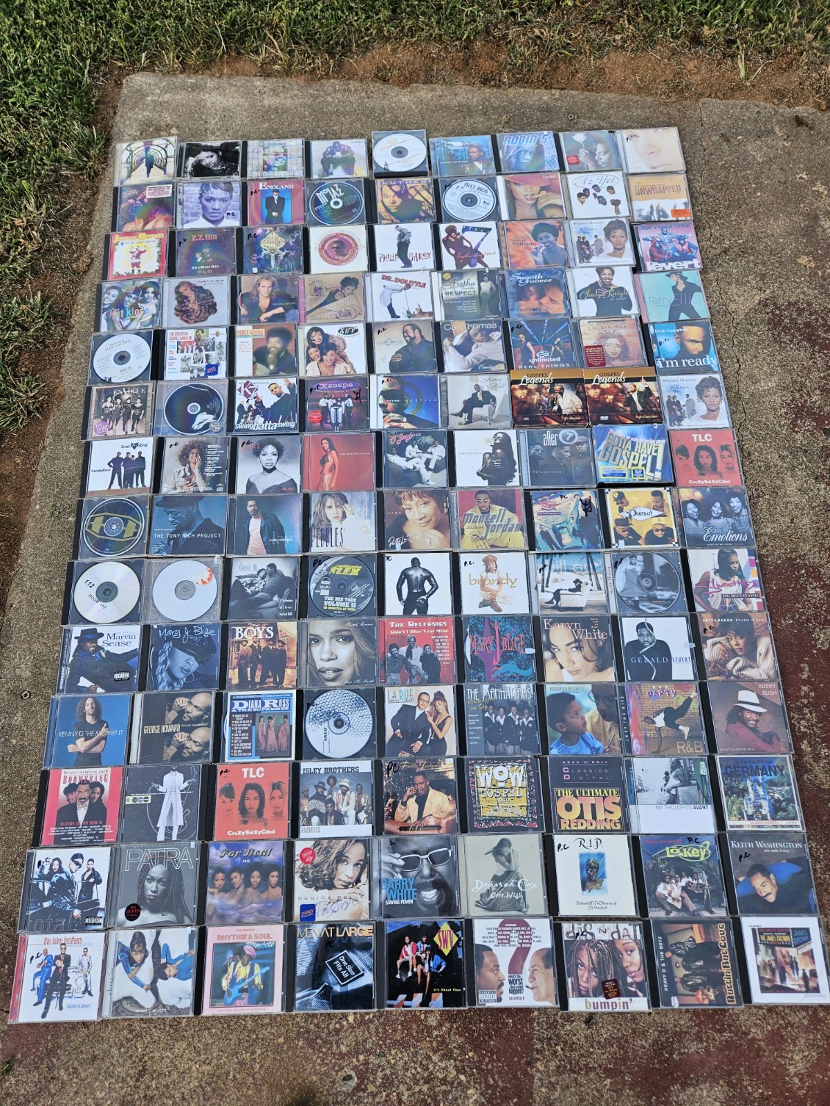 Huge Lot of R&B Gospel and Other CDs Various Artists