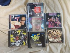 WWF WWE music CD lot pro wrestling picture