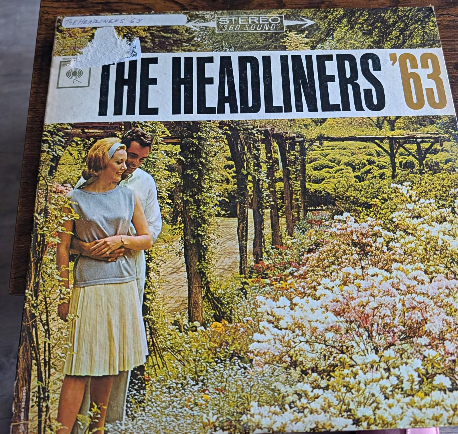 The Headliners \'63 Record Club Exclusive Stereo 12\