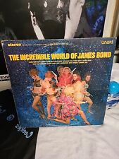 THE INCREDIBLE WORLD OF JAMES BOND-Unart # S21010  stereo LP VG picture