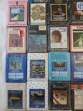8 Track Lot. Various Genre. Still With Shrink Wrap. 24 Tapes Total picture