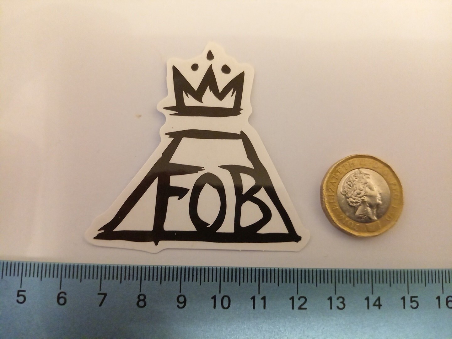 FALL OUT BOY sticker Guitar case laptop Skateboard Vinyl😈 