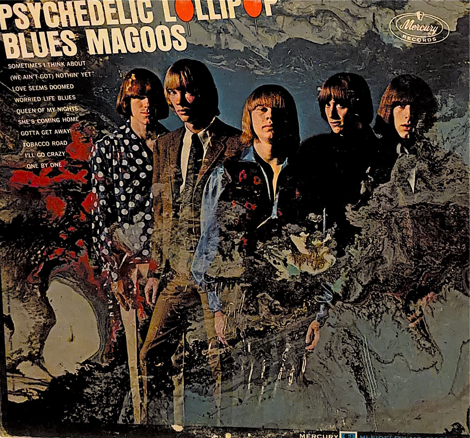 Blues Magoos Psychedelic Lollipop LP 1966 Mercury Stereo Misprint Labeled Mono